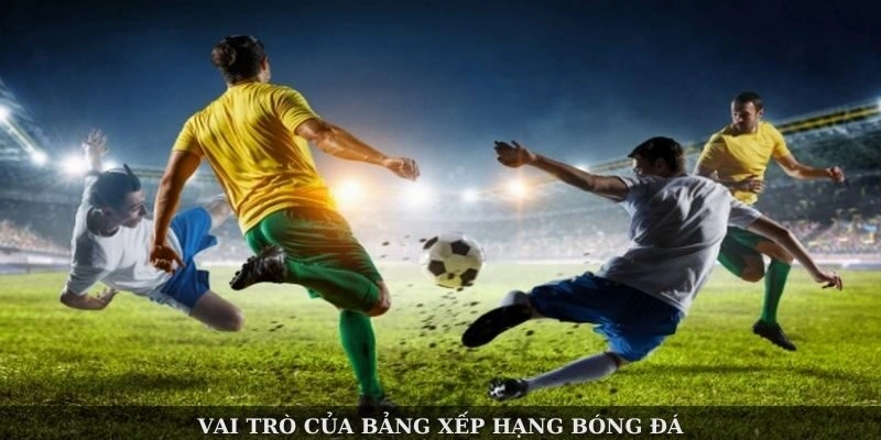 Trang bảng xếp hạng bóng đá tối ưu cho người xem