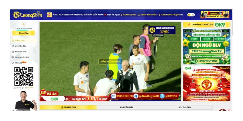 LuongSon TV tích hợp đa nền tảng xem trực tuyến 